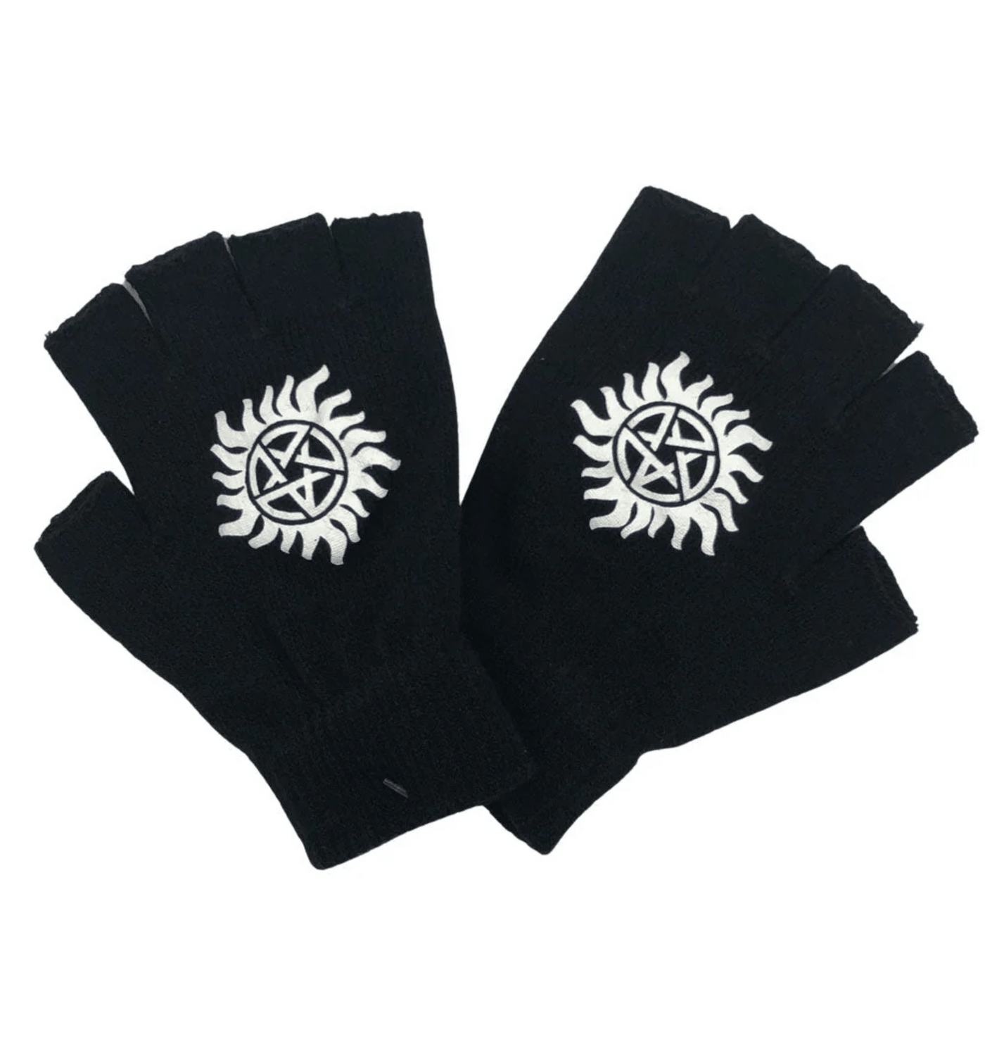Black Hats, Scarves & Glove Sets Front