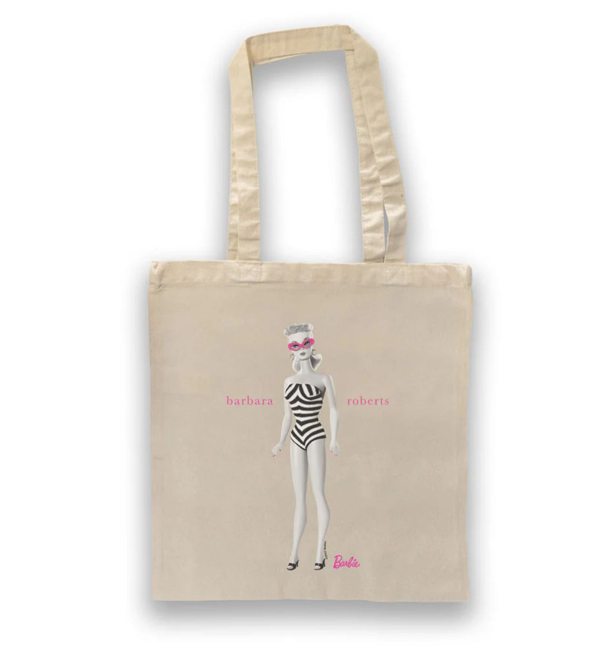 Cream Tote Bags Front