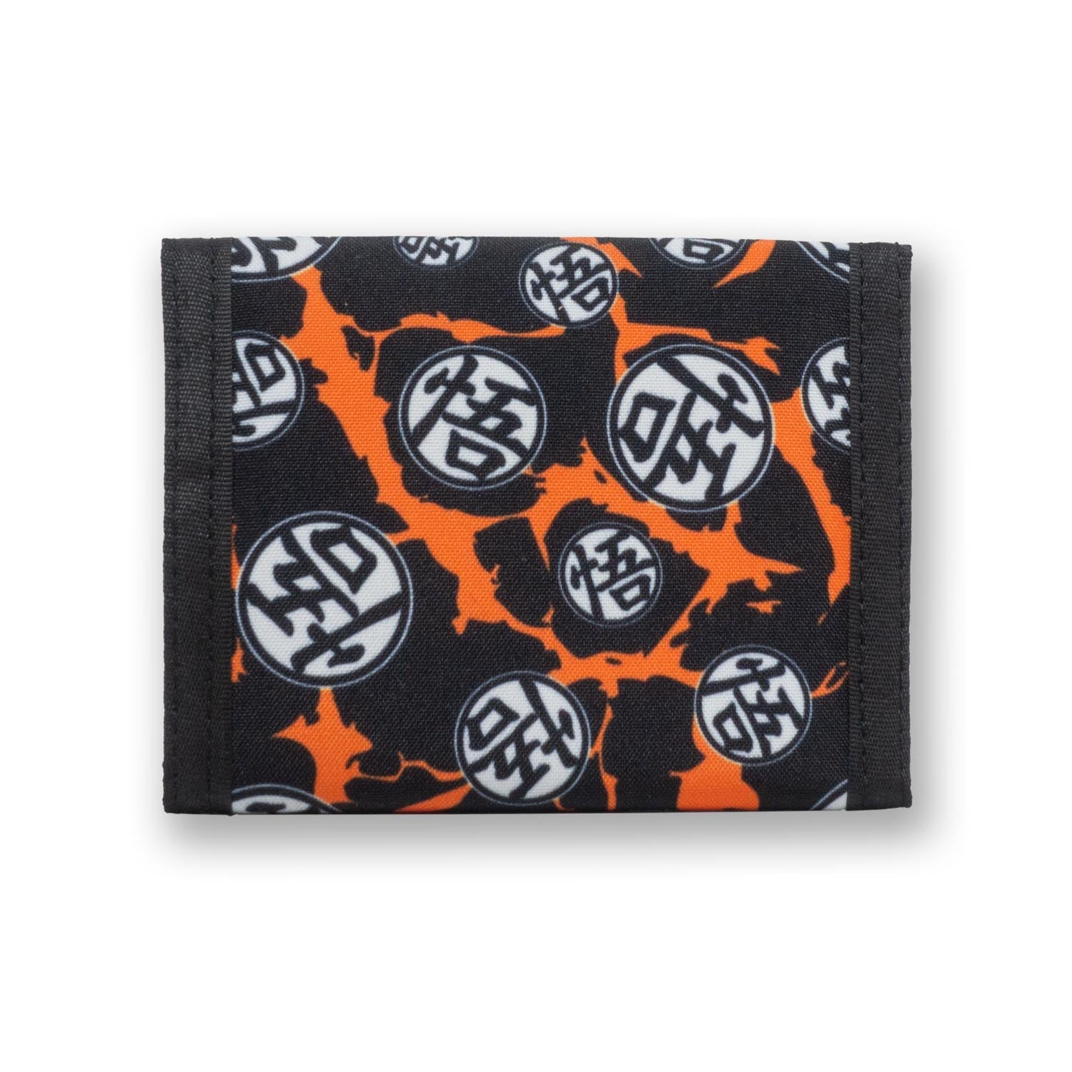 Dragon Ball Z Logo Bolt Nylon Trifold Wallet