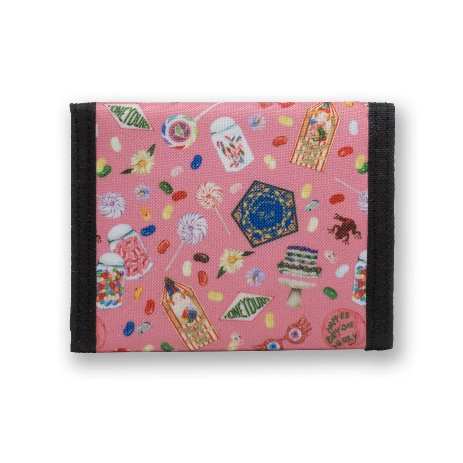 Harry Potter Honeydukes Skulls Nylon Trifold Wallet