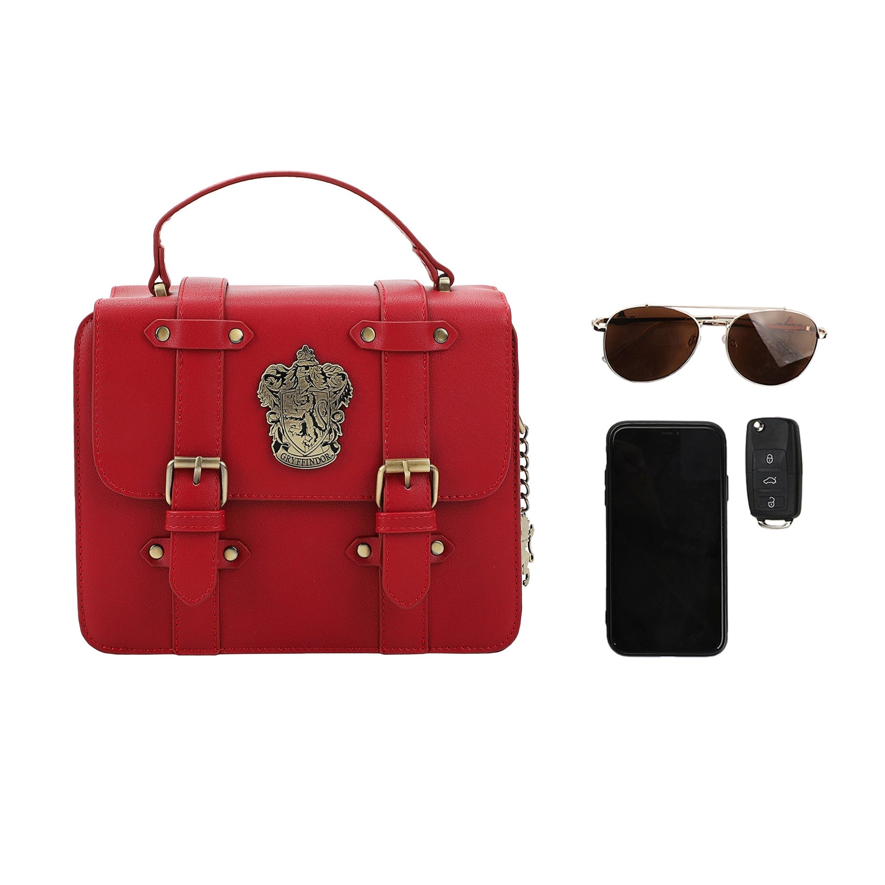 Harry Potter Gryffindor Satchel Handbag with Charms