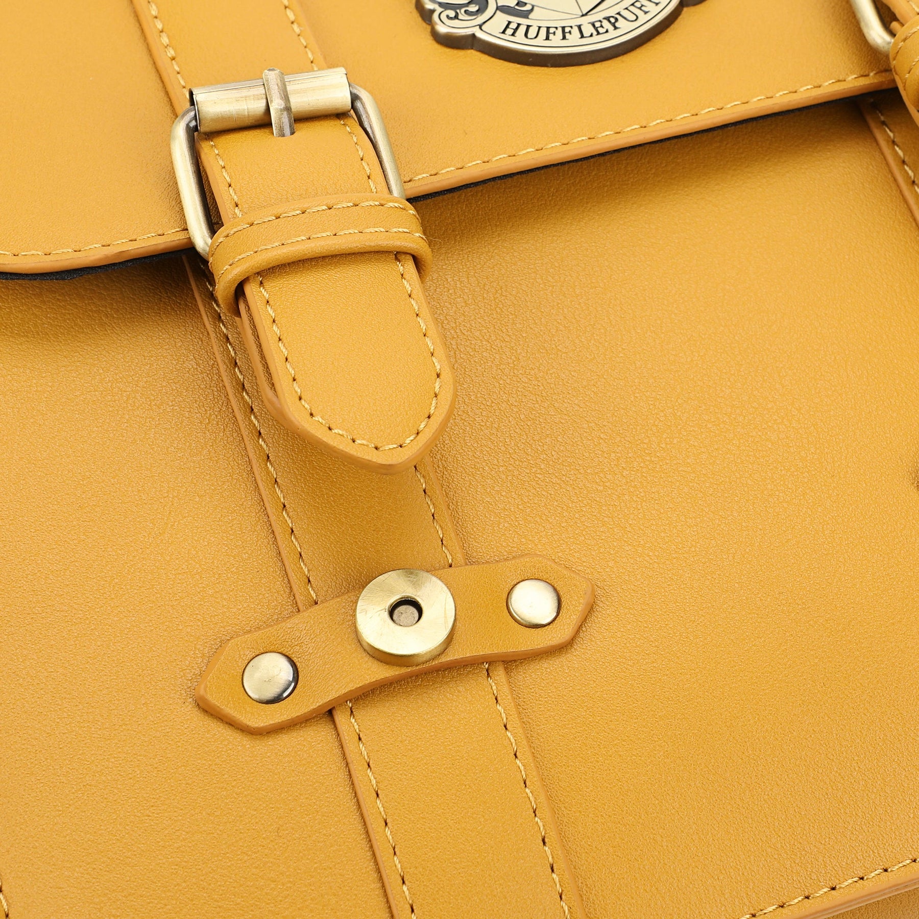 Harry Potter Hufflepuff Satchel Handbag with Charms