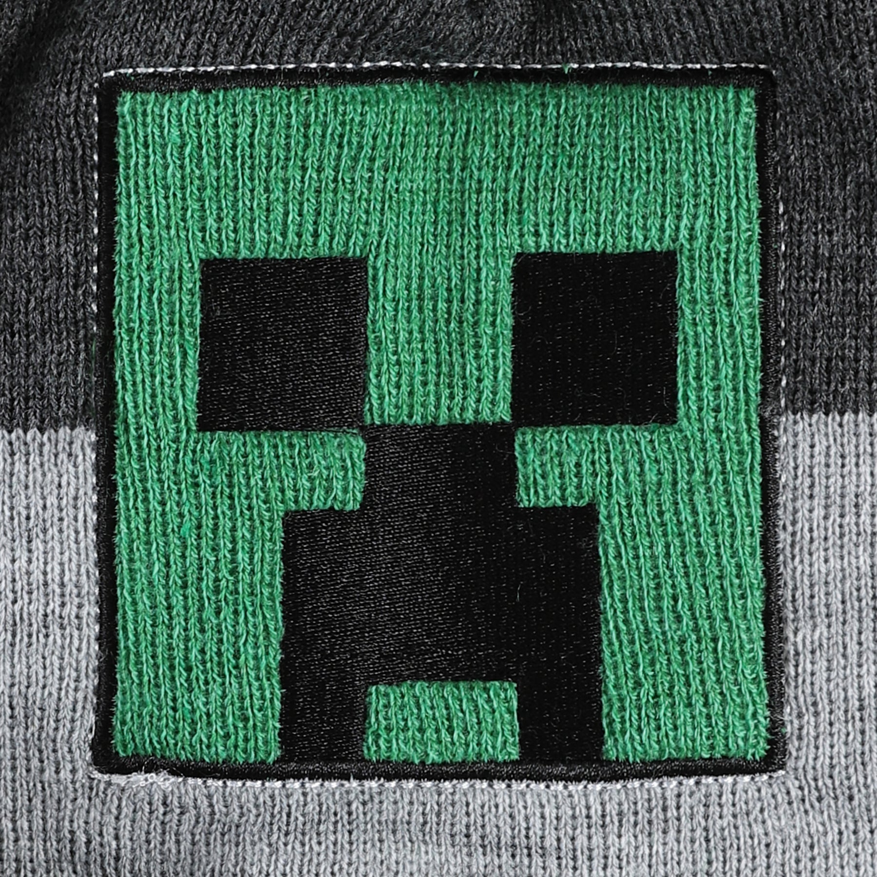 Minecraft Creeper Bobble Hat & Glove Set Kids Gaming Gift Idea Boys