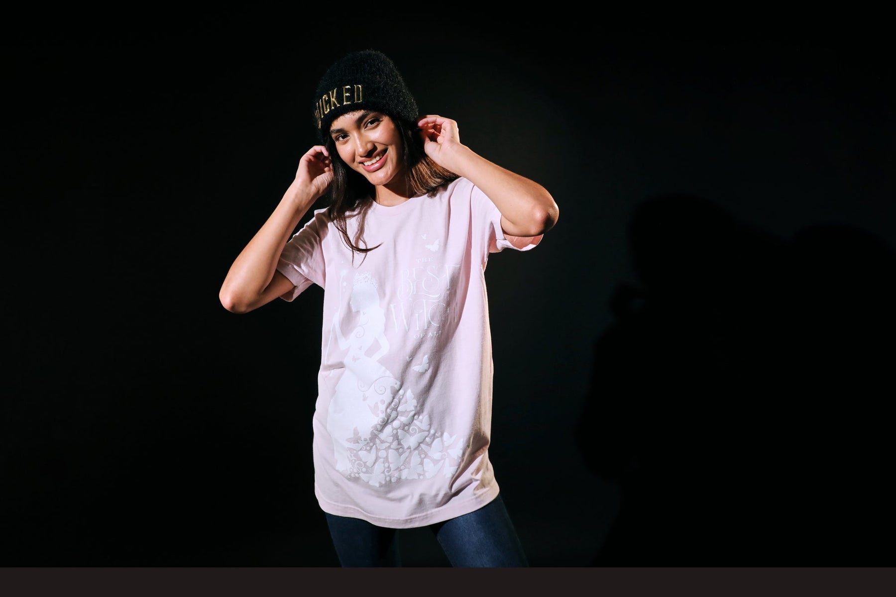 Wicked Soft Fuzzy Cuff Black Beanie