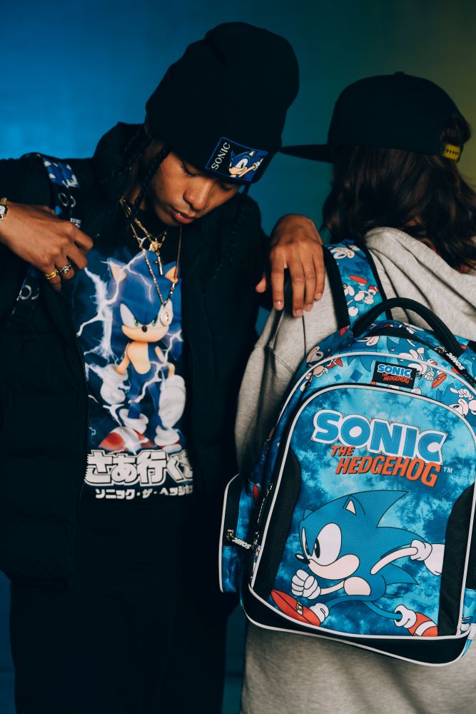 Sonic The Hedgehog Lightning Glow in Dark Adult T-Shirt