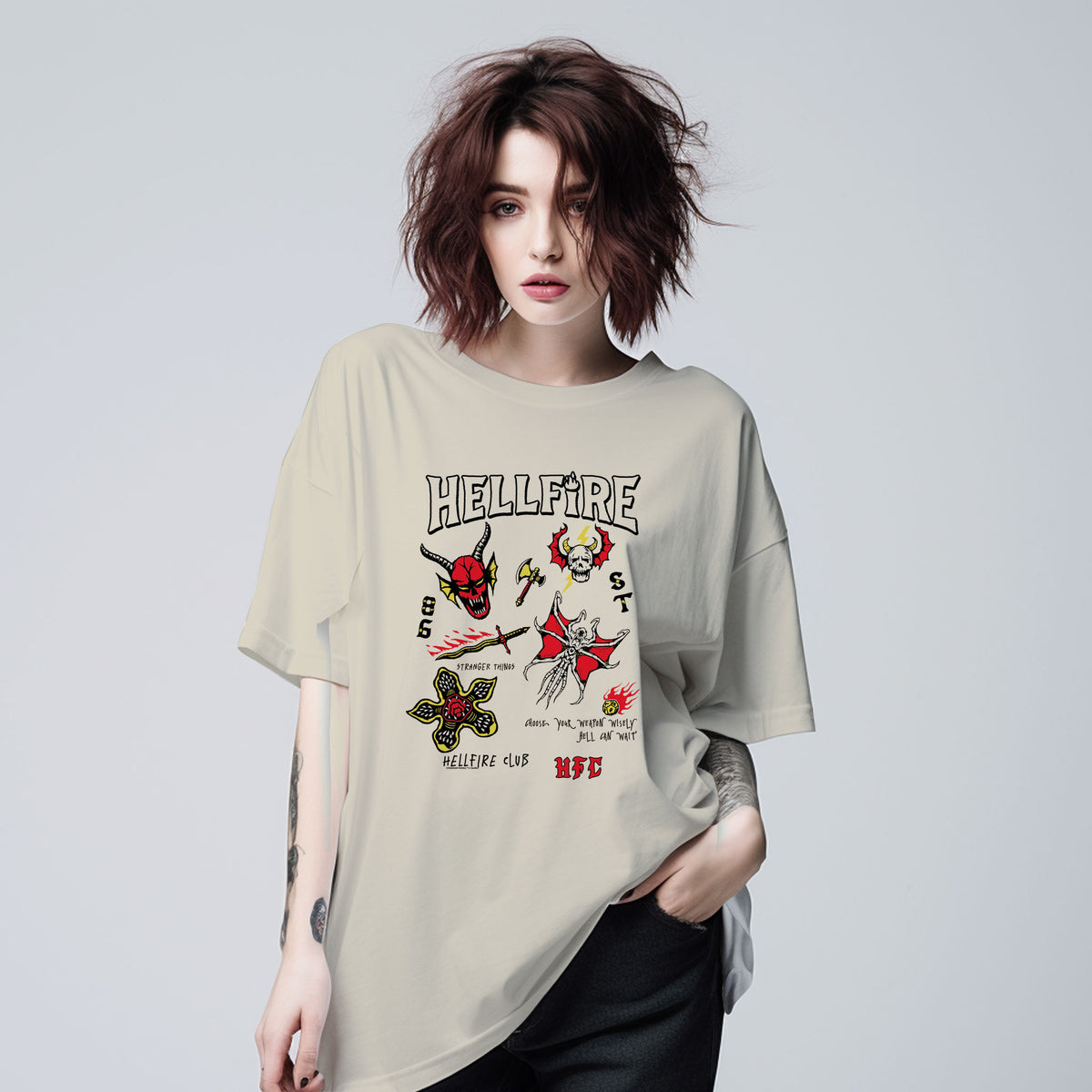 Stranger Things hellfire club wholesale t-shirt