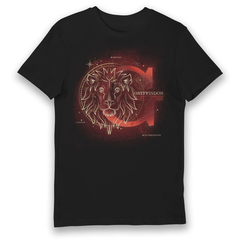 Harry Potter Gryffindor House Glow in The Dark T-Shirt Bulk Buy