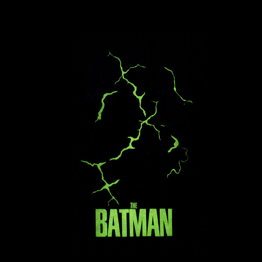 The Batman Lightning Glow in Dark Adult T-Shirt Bulk Buy