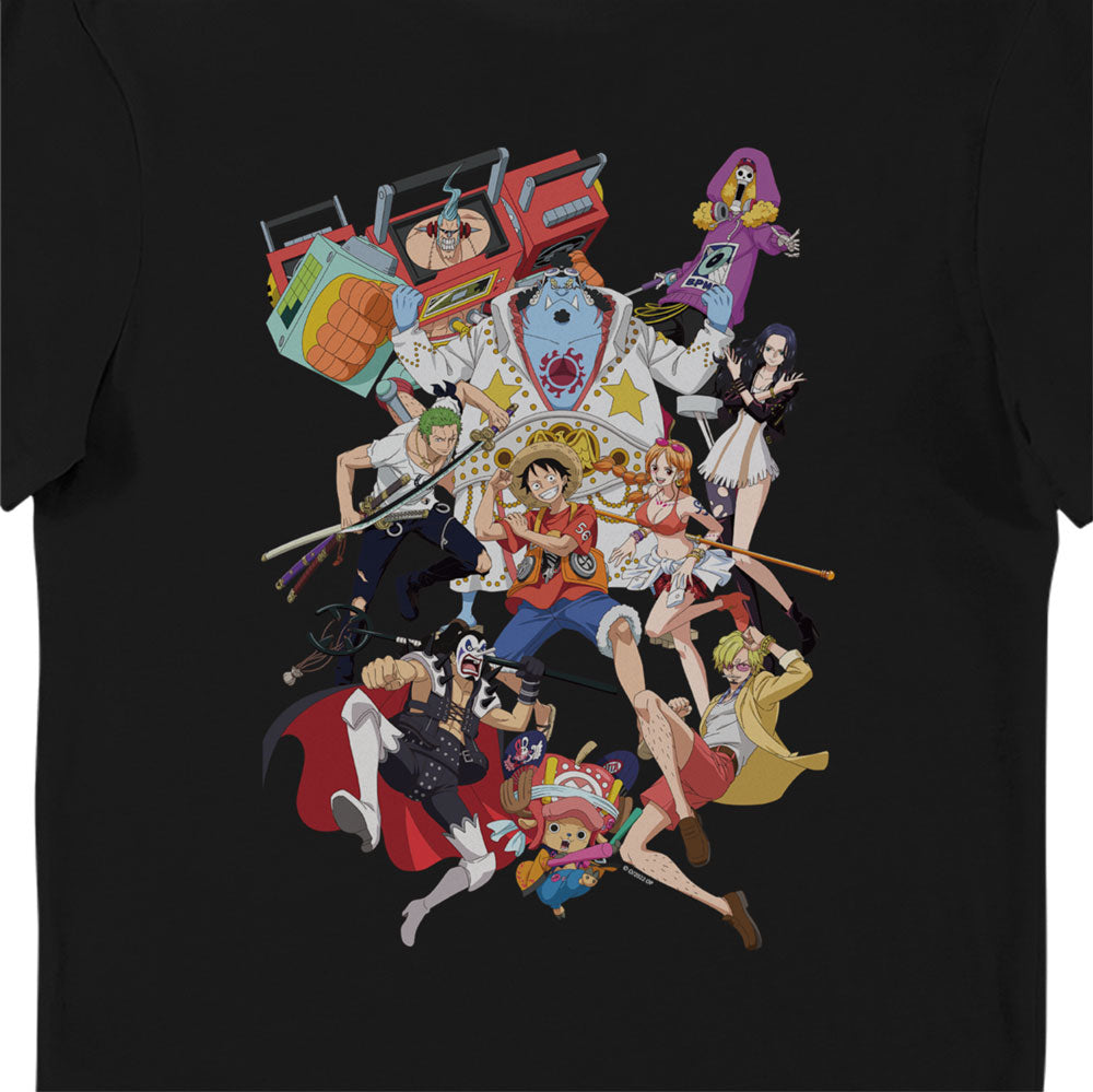 One Piece Film: Red Logo Character Adults T-Shirt