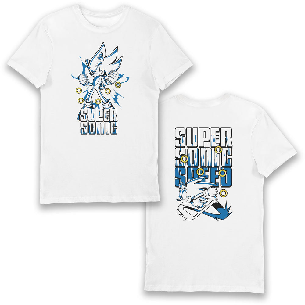 Sonic The Hedgehog Chrome Adults T-Shirt