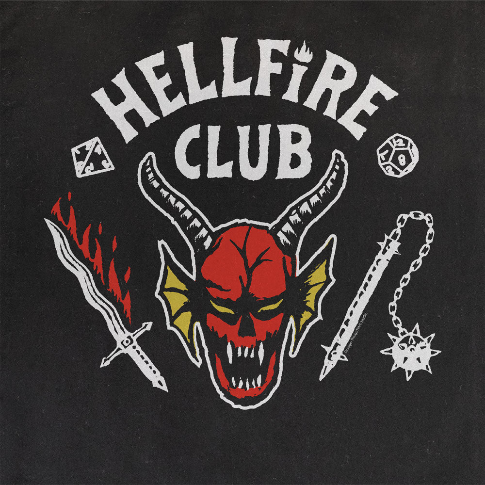 Stranger Things Hellfire Club Tote Bag