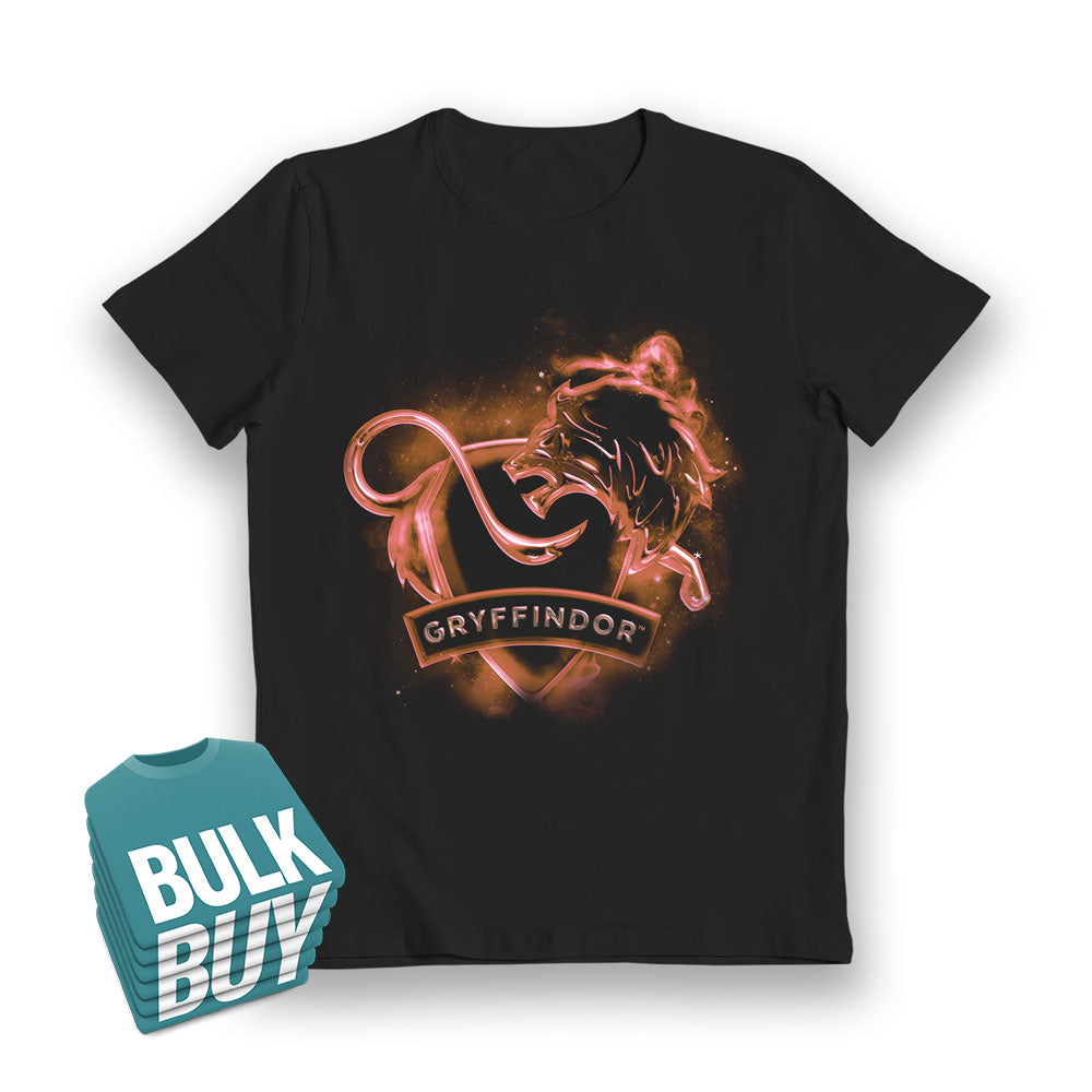 Harry Potter Gryffindor House Glow in The Dark Kids T-Shirt Bulk Buy