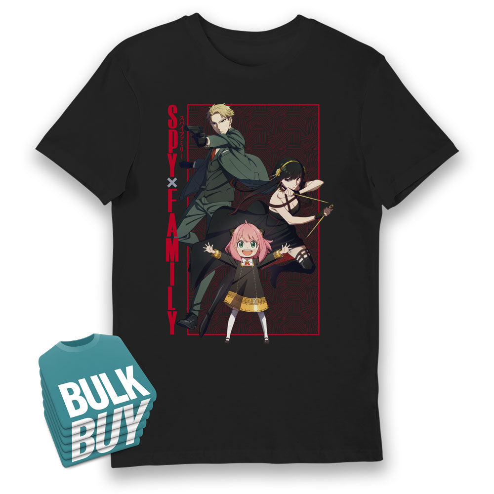 Spy X Family Characters T-Shirt Bulk Buy