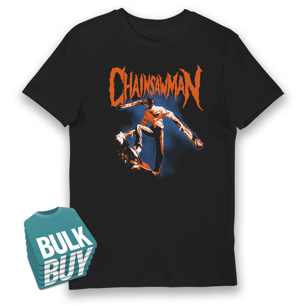 Chainsawman Tshirt - Black - Wholesale EU Europe