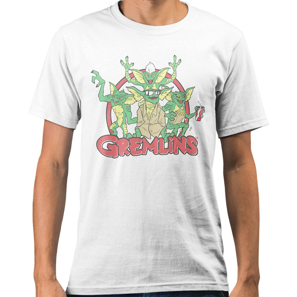 Gremlins Party Group Shot Adults T-Shirt