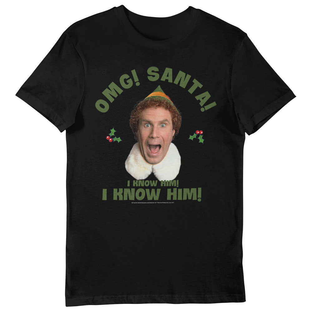 Elf Movie Printed Christmas T-shirt