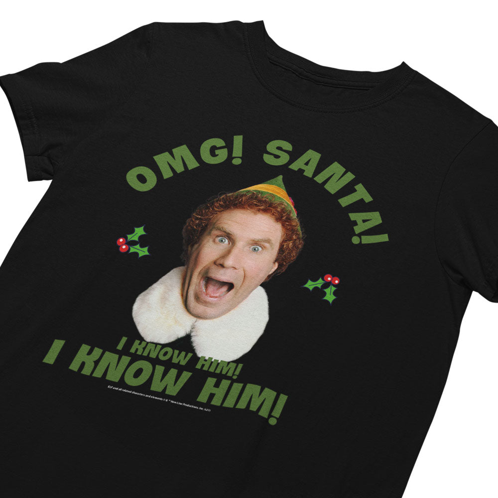 Elf Movie Printed Christmas T-shirt
