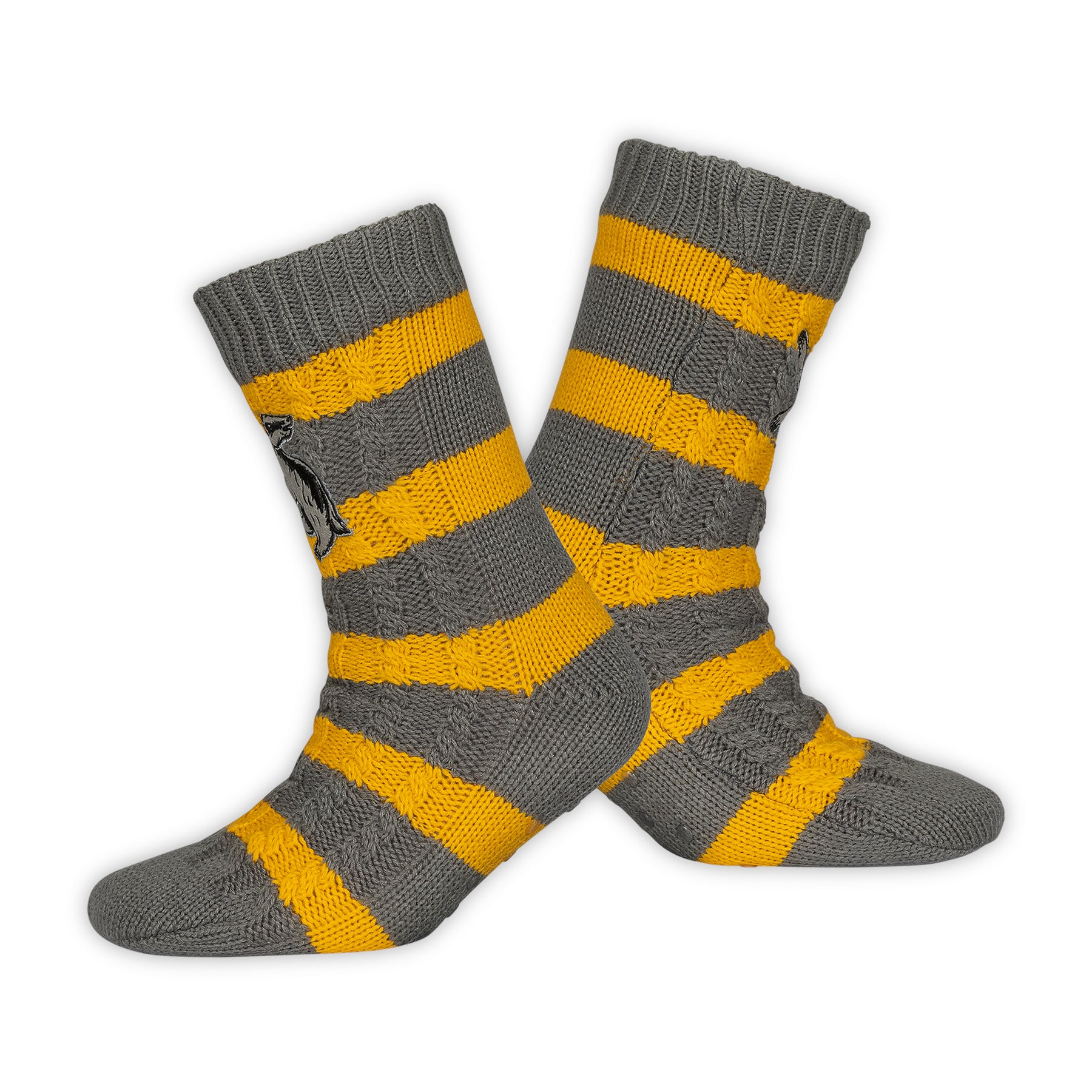 Harry Potter Hufflepuff Hogwarts House Adults Slipper Socks