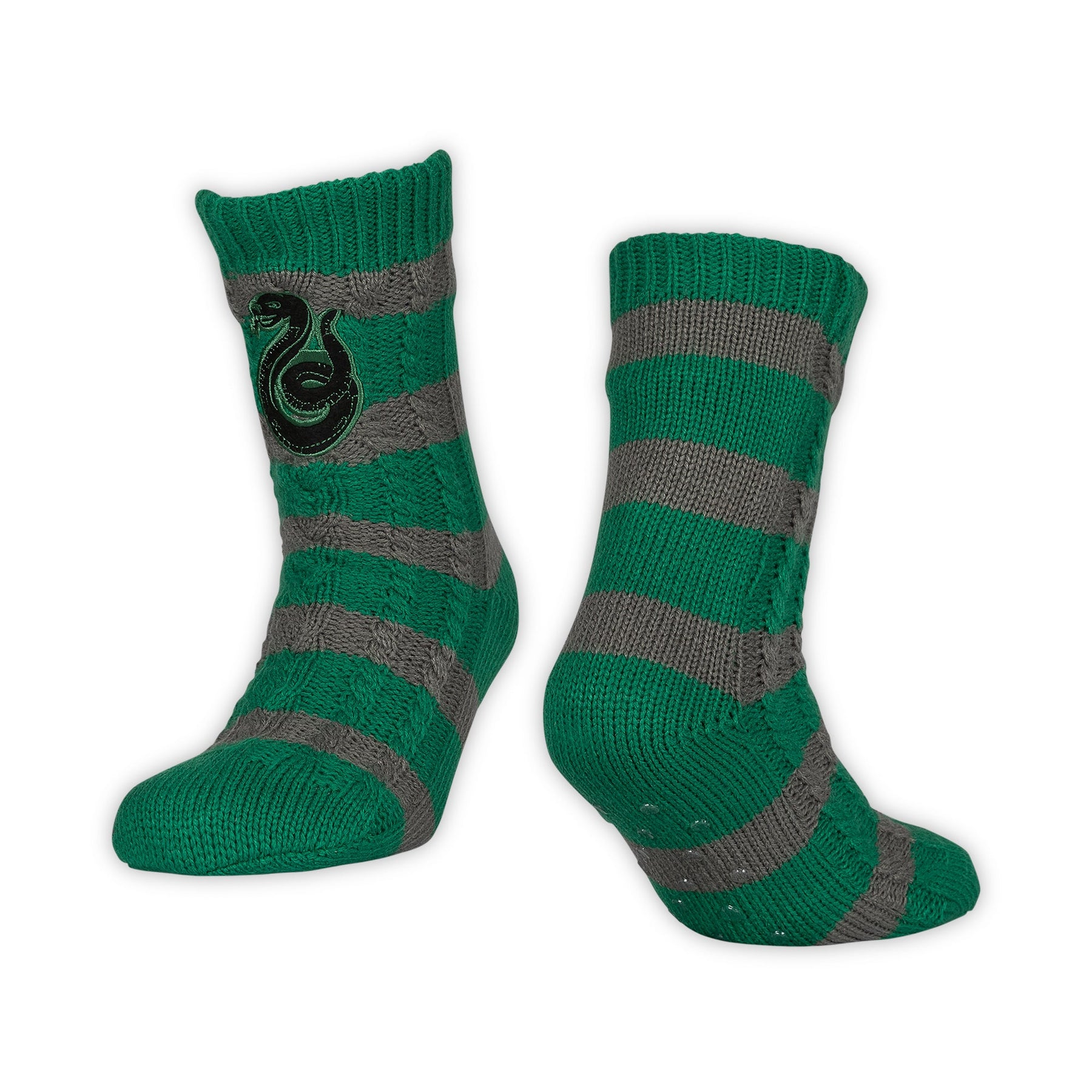 Harry Potter Slytherin Hogwarts House Adults Slipper Socks