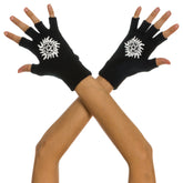 Supernatural Symbol Fingerless Gloves