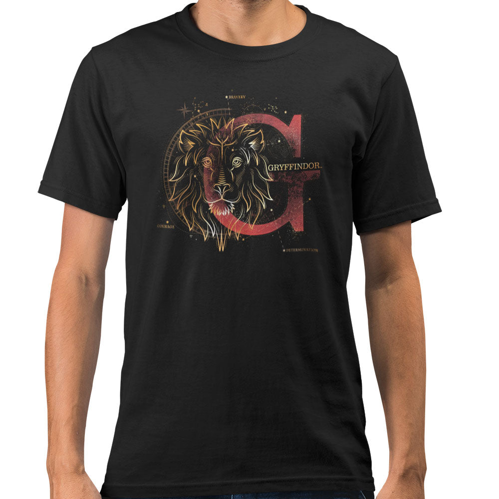 Harry Potter Gryffindor House Glow in The Dark T-Shirt Bulk Buy