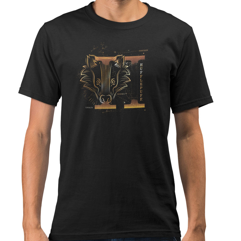 Harry Potter Hufflepuff House Glow in The Dark T-Shirt