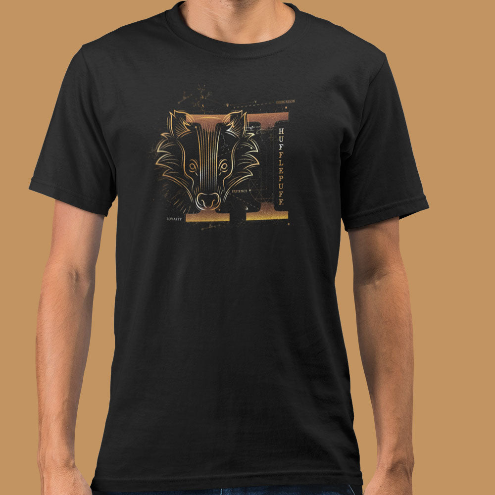 Harry Potter Hufflepuff House Glow in The Dark T-Shirt