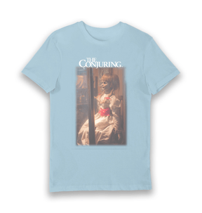 Light Blue Printed T-shirt Front