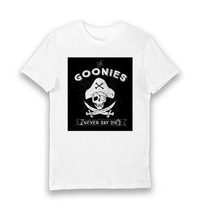 White Printed T-shirt Front