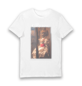 White Printed T-shirt Front