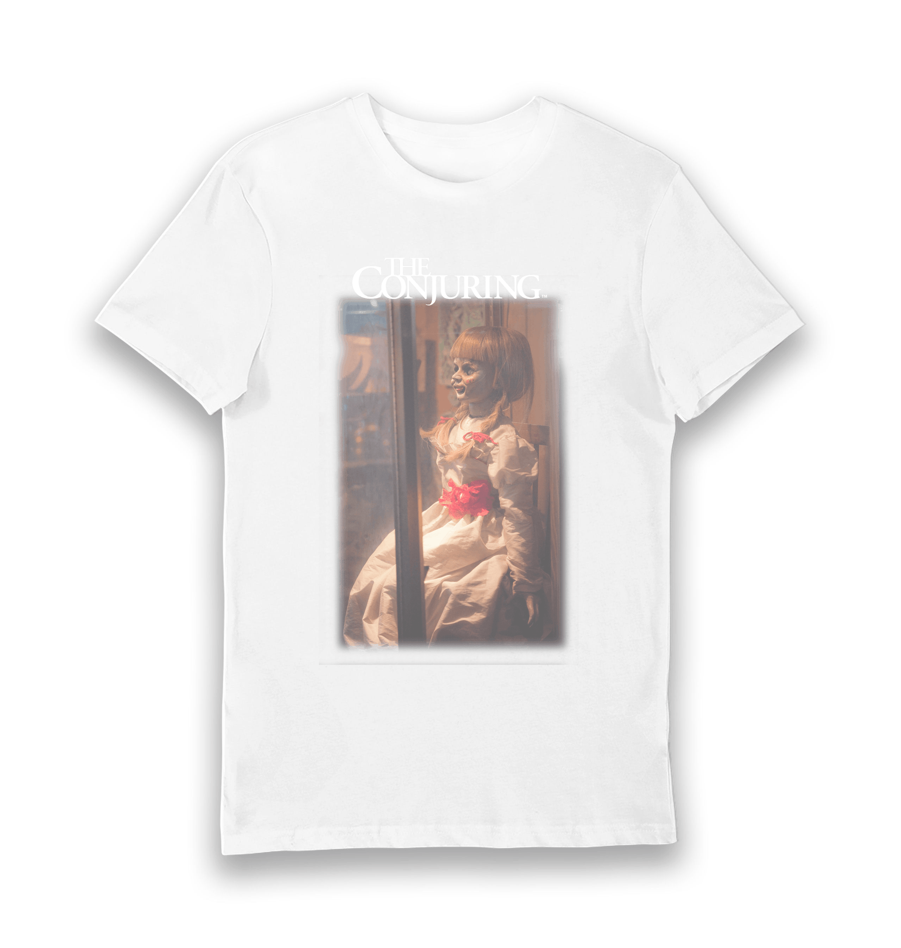 White Printed T-shirt Front