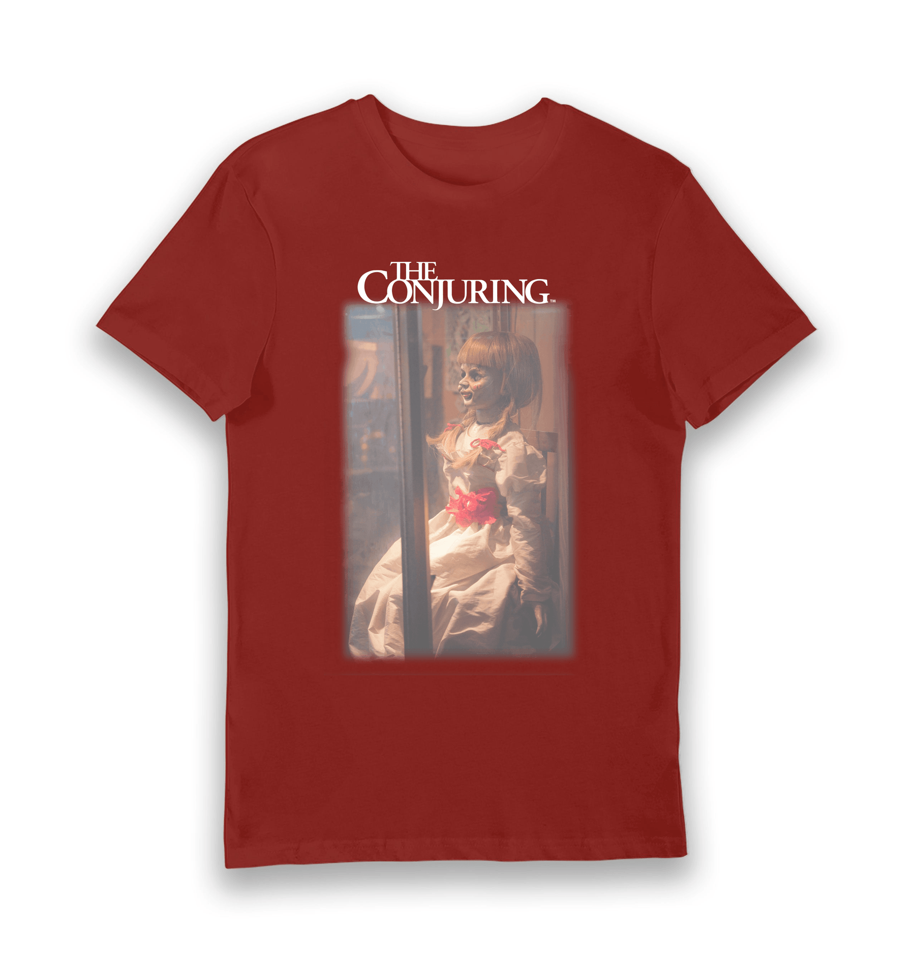 Brick Red Printed T-shirt Front