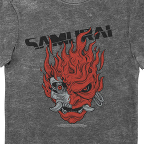 Cyberpunk Samurai Iconic Vintage Style Adults T-Shirt