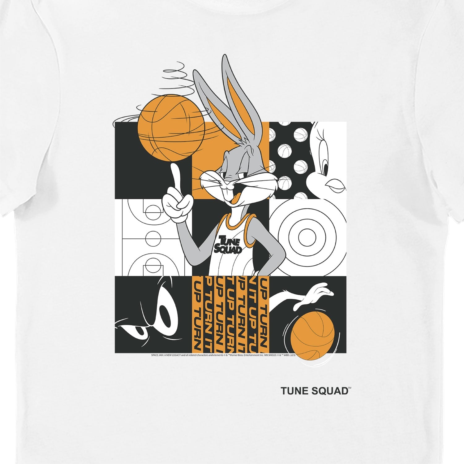 Looney Tunes x Space Jam Tune Squad Bugs Bunny Adults T-Shirt