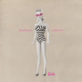 Barbie Barbara Roberts Iconic Zebra Swimsuit Tote Bag
