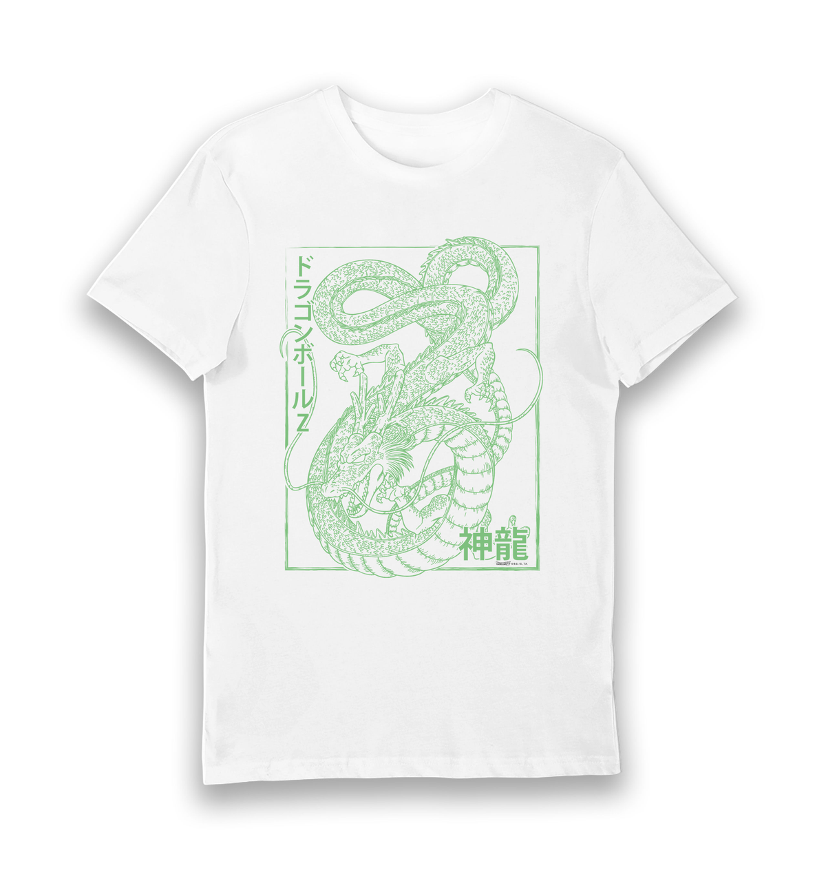 White Printed T-shirt Front