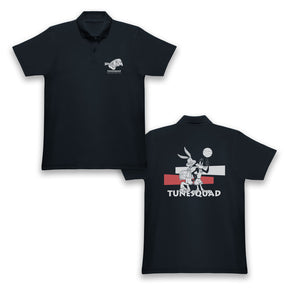 Looney Tunes x Space Jam Tune Squad Adults Navy Polo Shirt