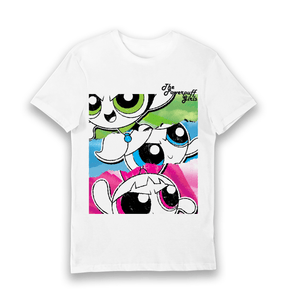 White Printed T-shirt Front