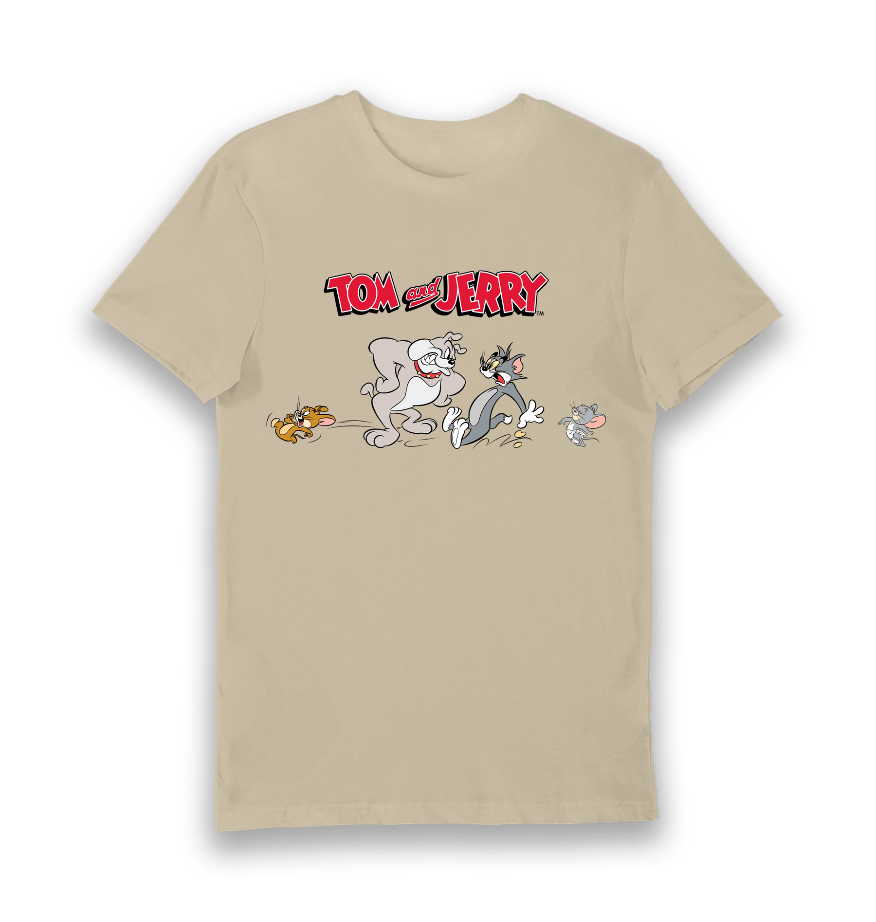 Sand Printed T-shirt Front