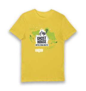 Yellow Printed T-shirt Front