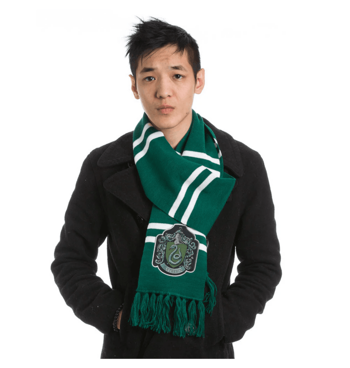 Green Scarves Front