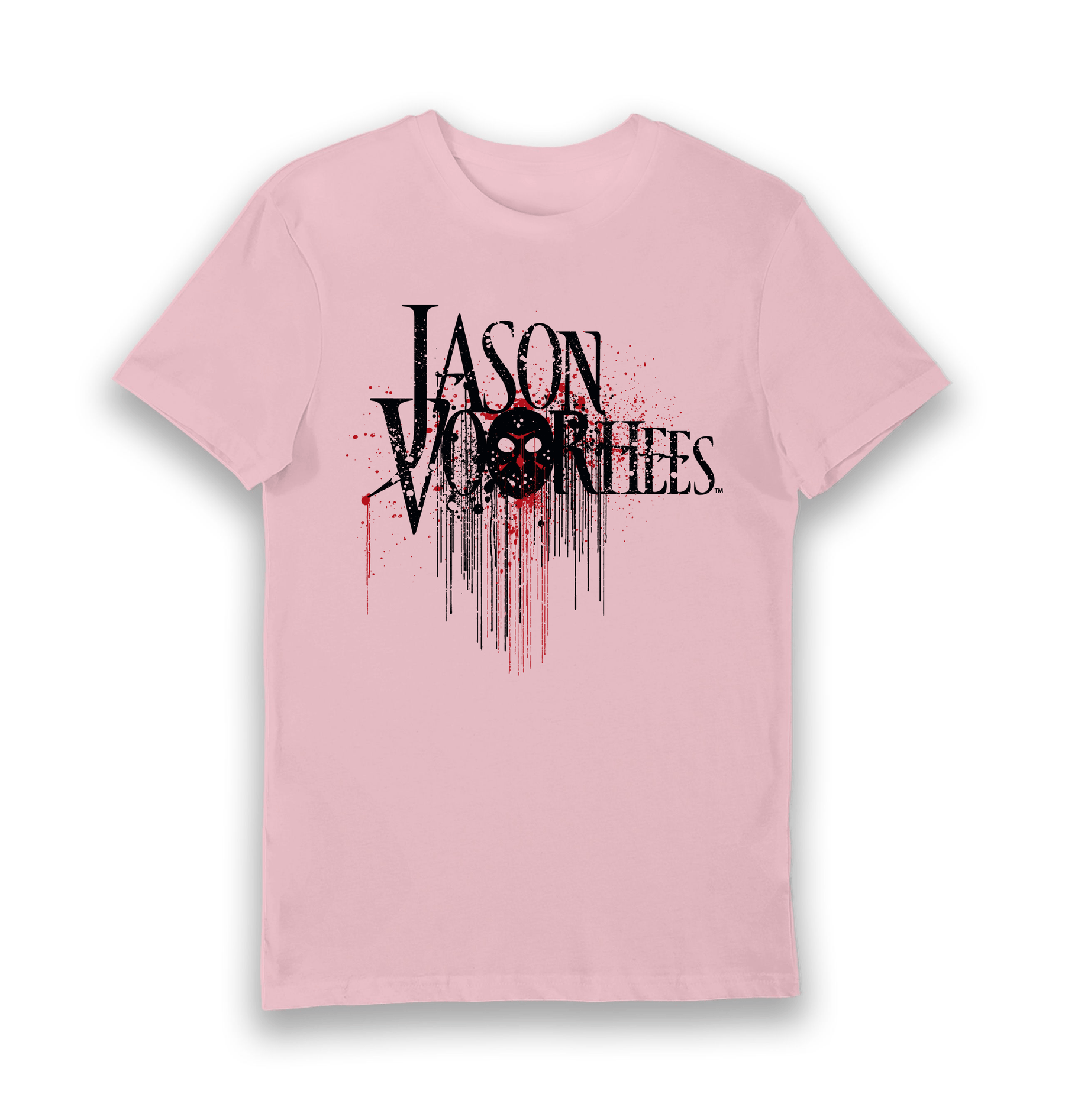 Pink Printed T-shirt Front