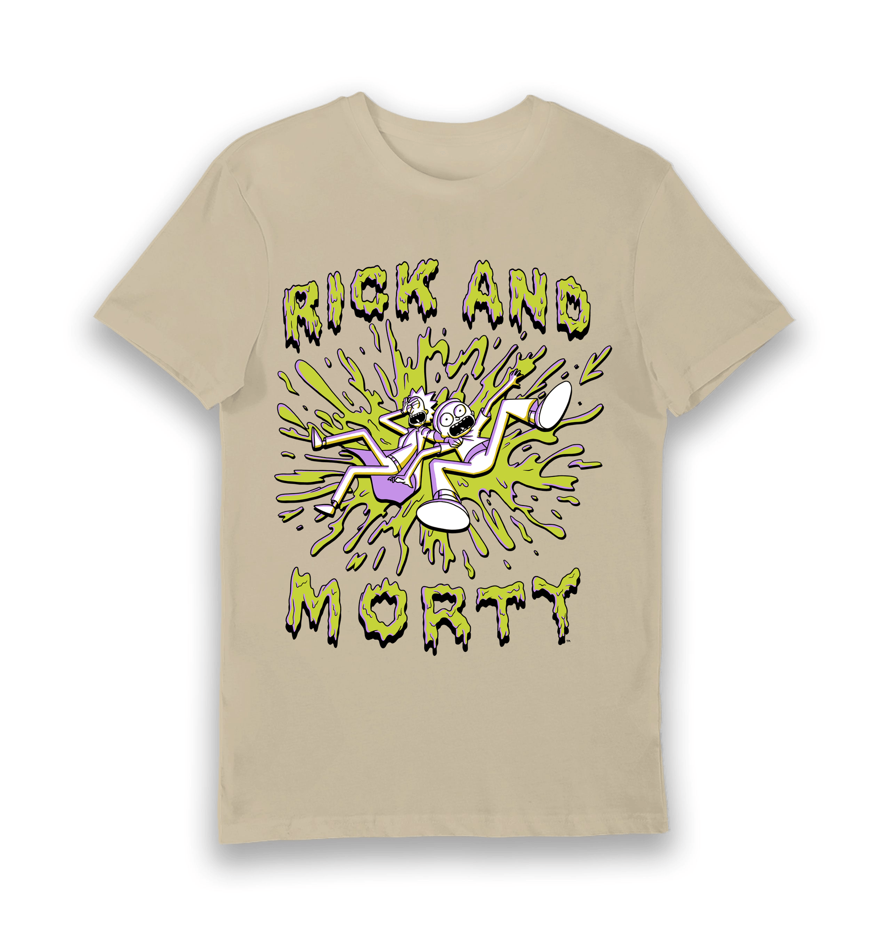 Sand Printed T-shirt Front