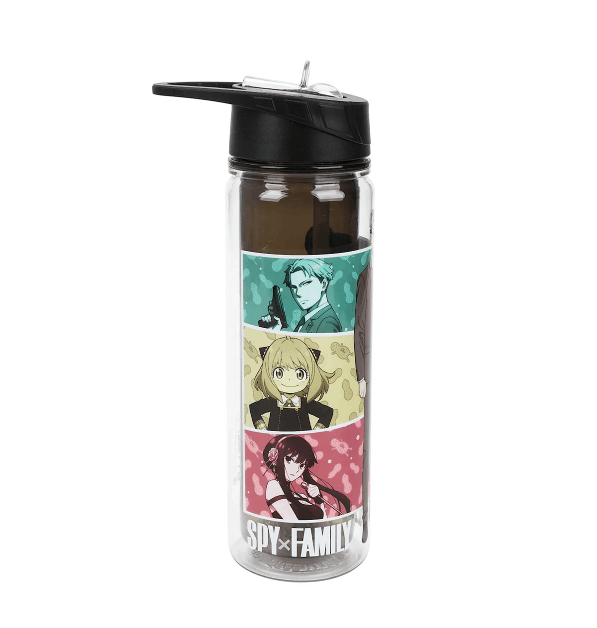 clear Water Bottle Front