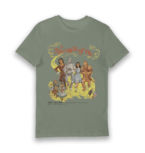 Khaki Printed T-shirt Front