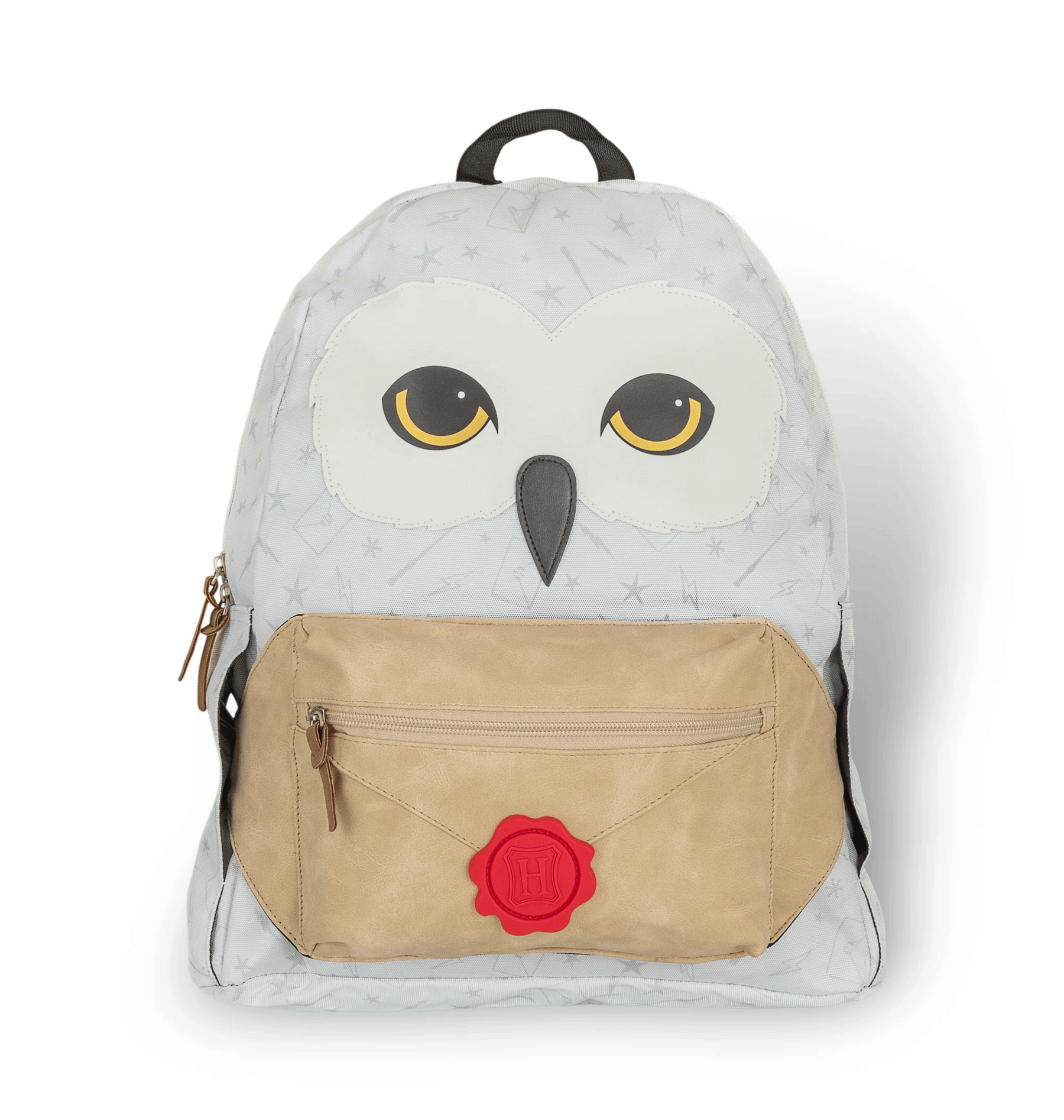 White Backpacks Front