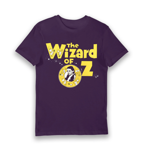 Purple Printed T-shirt Front