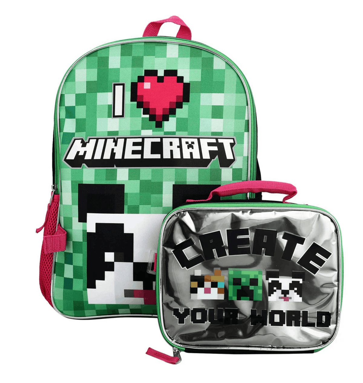 Green Backpacks Front