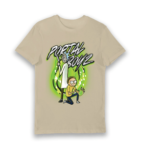 Sand Printed T-shirt Front