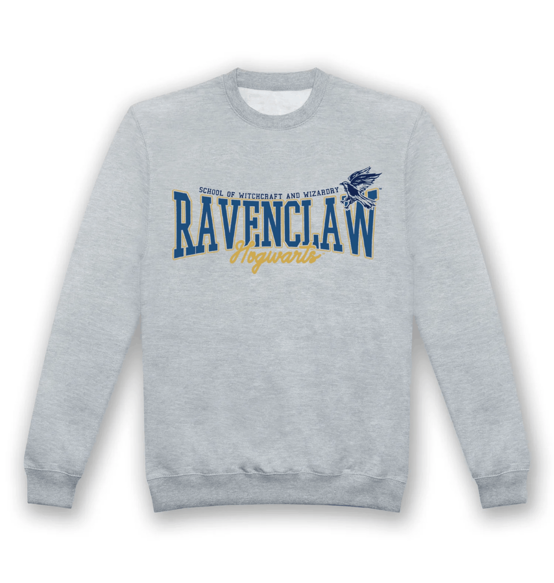 Grey Printed Sweater Front